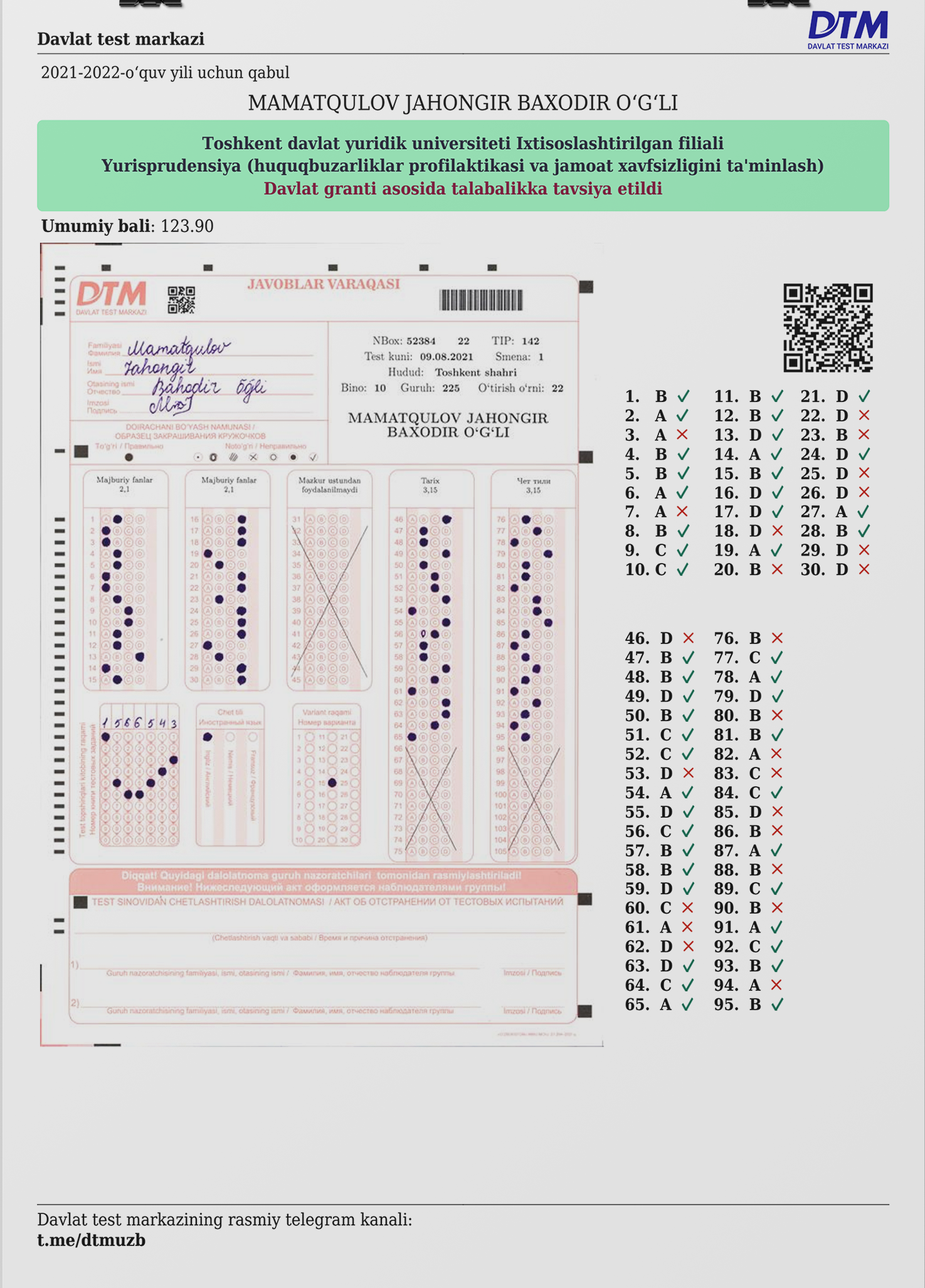 Certificate of Student 3