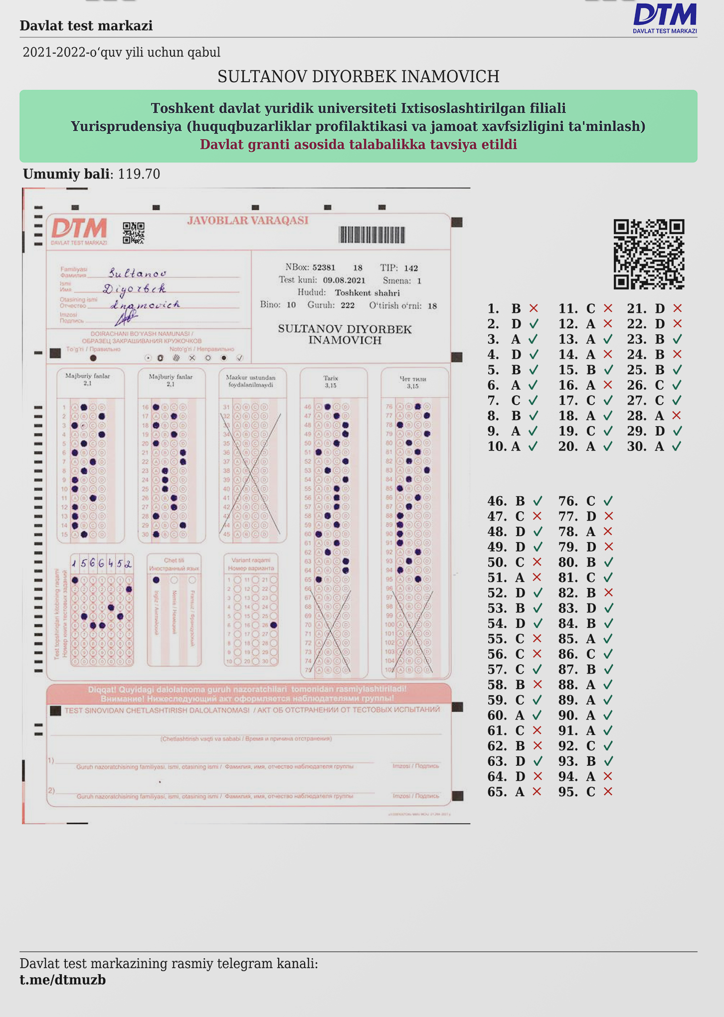 Certificate of Student 3